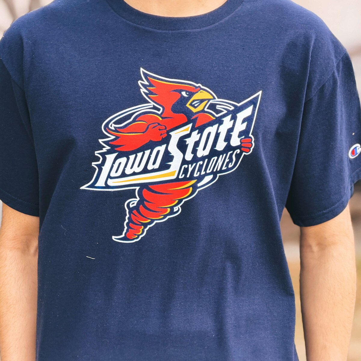 Champion® Spirit Collection Vintage Punching Cy Navy T-Shirt